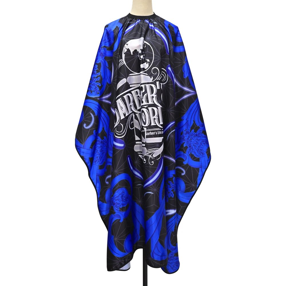 Μπλε Κουρέα Για Κούρεμα Πανί Αδιάβροχο Σαλόνι Φόρεμα Ρυθμιζόμενο Κλείσιμο Κομμωτικής Ποδιά Αντιστατικό Κομμωτήριο Κάπες Κουρείο
