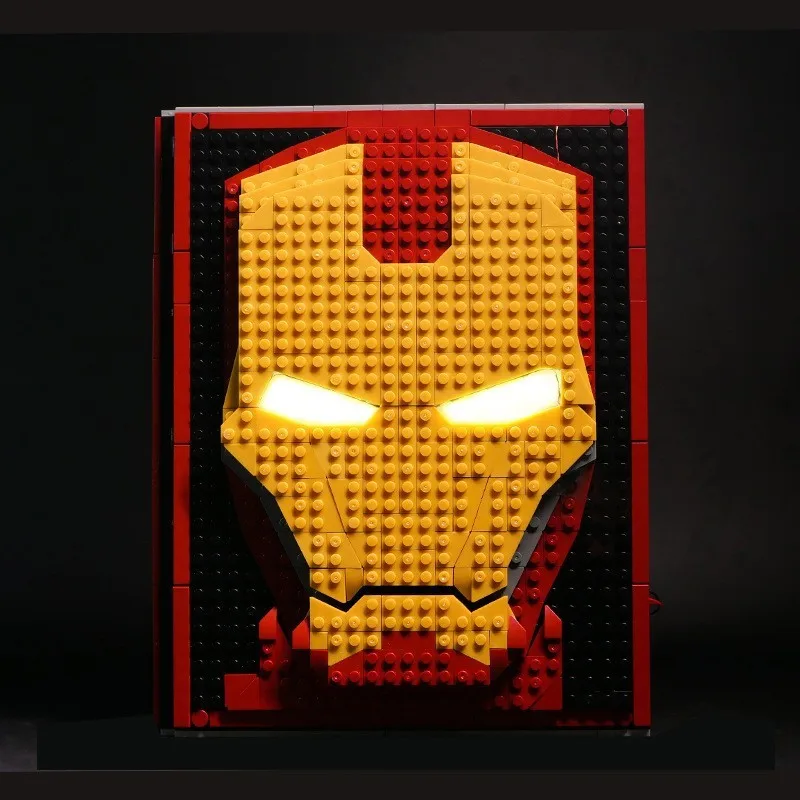 Νέα Εκδικητές Iron Man Επίδειξης Βιβλίων της Disney Θαύματα 55 Μίνι Κούκλες Ironman ΑΡΙΘΜΟΊ Σταρκ Ήρωας Οικοδόμηση Τούβλα Παιχνίδι Παιδί Δώρο