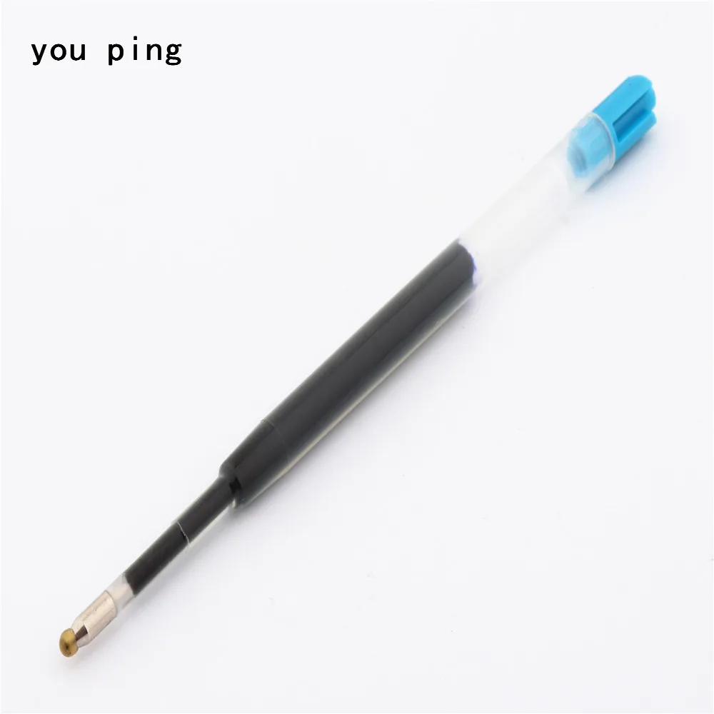 Νέα Υψηλής ποιότητας 5pcs Μπλε Μαύρο μελάνι Gel στυλό γραφείο μαθητής χαρτικά μπάλα σημείο στυλό ανταλλακτικά