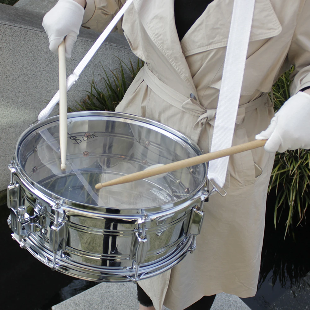Ο ΣΛΈΙΝΤ 14 Ίντσες Ταμπούρο Κρουστό Όργανο Υψηλής Ποιότητας Drum Set Με 1 Ζευγάρι Maple Τύμπανο Τύμπανο Ραβδί Βίδα Κλειδί και το Λουρί