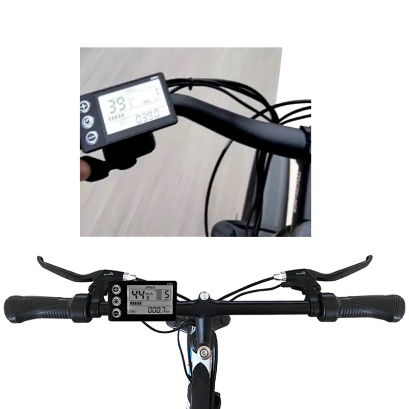 Ταμπλό Ελεγκτών 24V 36V 48V, 60V S866 Αδιάβροχο 6PIN Ηλεκτρικό Ποδήλατο Επίδειξη LCD Για το Ηλεκτρικό Ε-Ποδήλατο / το μηχανικό Δίκυκλο