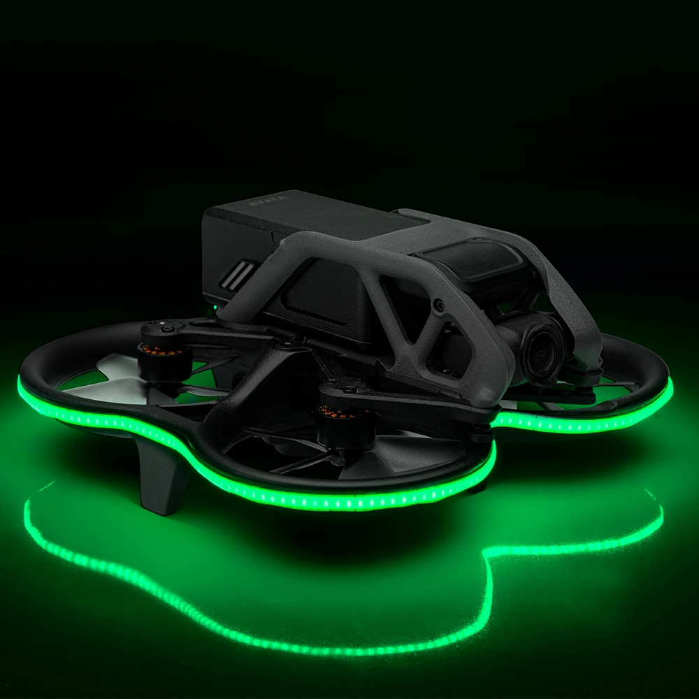 Το φως που εκπέμπει το φως λουρίδων κατάλληλη για το DJI Avata drone νυχτερινή πτήση προειδοποιητικό φως λουρίδων