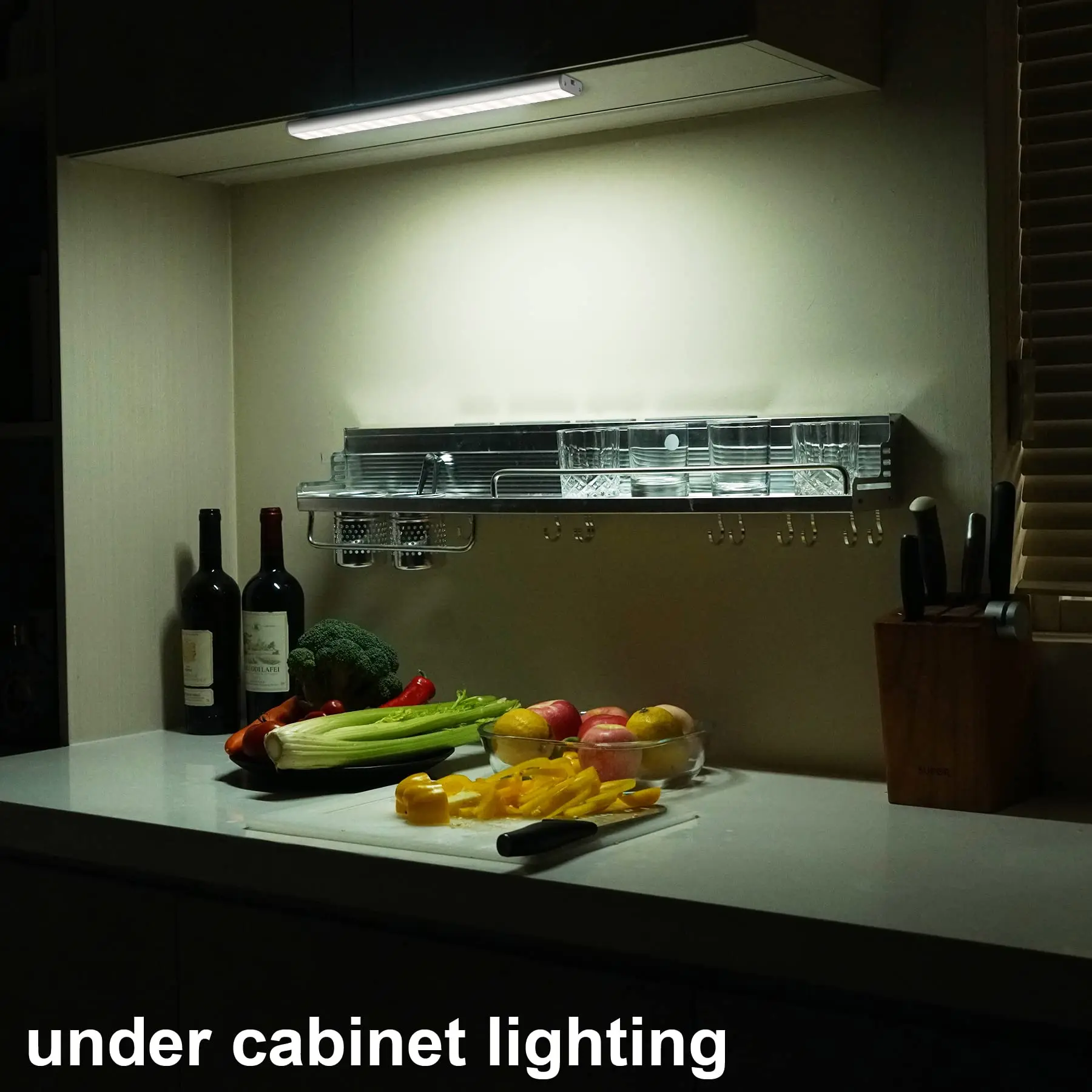 Φως Αισθητήρων κινήσεων Ασύρματη τα Φω'τα Νύχτας των ΟΔΗΓΉΣΕΩΝ USB Επανακαταλογηστέο Λαμπτήρα Νύχτας Ντουλάπα Γραφείου Λαμπτήρας Σκάλα Backlight Για την Κουζίνα