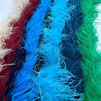 Όμορφη 2 Μέτρα 6 Στρώμα Φυσικό Φτερά Στρουθοκαμήλου Boa Ποιότητα Αφράτο Κοστούμια / Περιποίηση Για Το Κόμμα / Το Κοστούμι / Το Σάλι / Διαθέσιμο