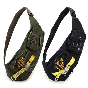 Αδιάβροχο Nylon Messenger Θωρακική Τσάντα Ταξιδιού Στρατιωτικός Σταυρός Σώμα Ενός Ώμου Σακίδιο Σακίδιο Άνδρες Sling Σακίδιο Σακίδιο