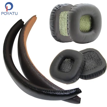 Αντικατάσταση Ακουστικών + Headband Εξαρτήσεις για τον Μάρσαλ Μεγάλα Ακουστικά Αυτιών μαξιλάρια Μαξιλάρια Κάλυμμα Ακουστικών Μερών Επισκευής Επικεφαλής Ζώνη Μαξιλάρι