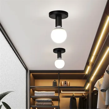 Απλή Ανώτατο Φως Retro Βιομηχανικών Μετάλλων E27 του Ανώτατου Λαμπτήρα για το Σαλόνι, Μπαλκόνι Μελέτη Τραπεζαρία Υπνοδωμάτιο Διάδρομος Διακόσμηση του Σπιτιού