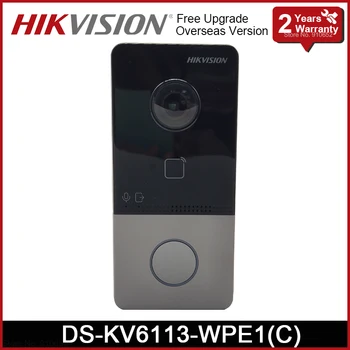 Αρχική Hikvision Multi-γλώσσα DS-KV6113-WPE1(Γ) 2MP ΣΗΜΕΊΟΥ εισόδου Κουδούνι Ασύρματη Τηλεοπτική Ενδοσυνεννόηση WIFI Villa Τηλέφωνο Πορτών Σταθμό IP65
