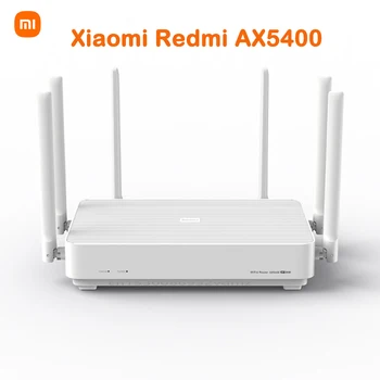Αρχικό Xiaomi Redmi AX5400 Δρομολογητής Wifi Mesh Σύστημα Wi-Fi 6 Plus 160MHz Εργασία Με το Xiaomi mijia mihome App 1M Καλώδιο Δικτύου