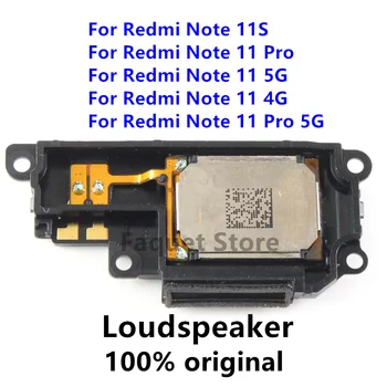Αρχικό μεγάφωνο Ακούγεται Σειρήνα Για το Xiaomi Redmi Note Pro 11 4G 5G Σημείωση 11S Κωδωνοκρούστης Σειρήνων Μεγάφωνων Ευκίνητα Καλωδίων Note11
