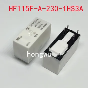 Αρχικός Νέος 100% 1PCS/ HF115F-A-230-1HS3A 230VAC ρελέ 16Α 6pins
