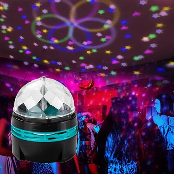 Αστέρι του Γαλαξία Προβολέων Εγχώριο συμβαλλόμενο Μέρος Disco του DJ Μίνι Μαγική Σφαίρα Λαμπτήρων Ατμόσφαιρα το Βράδυ το Φως RGB Στάδιο Εφέ Φωτισμού Disco Προβολέων
