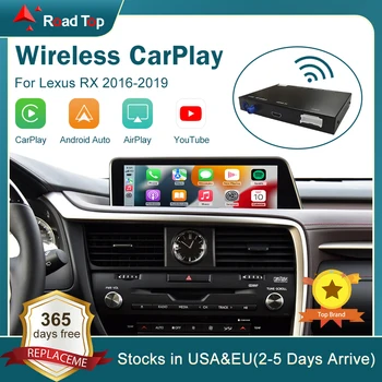 Ασύρματο CarPlay για Lexus RX 2016-2019, με το Android Auto Mirror Link AirPlay Αυτοκίνητο Λειτουργίες παιχνιδιού