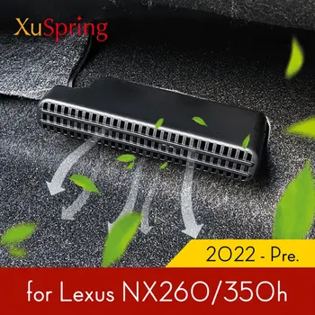Αυτοκίνητο Κάτω από το Πίσω Κάθισμα ΕΝΑΛΛΑΣΣΌΜΕΝΟ ρεύμα Θερμότητας Πάτωμα Κλιματιστικών μηχανημάτων Πρίζα Δικτύου Κάλυψη Αέρα Μάσκα Εξαρτήματα για Lexus NX260/NX350h 2022 2023
