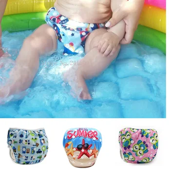 Βρεφική κολύμβηση κορμών/κολύμπι πάνα μαγιό αγόρι κολύμπι πάνες/νεογέννητο μωρό κορίτσι μαγιό 0 1 2 χρόνια