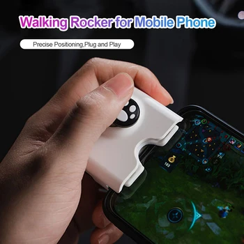 Για Pubg LOL Genshin Επιπτώσεις Gamepad Κινητό Ελεγκτής Παιχνιδιών για το iPhone iPad IOS / Android Gaming Joystick Πιάσιμο Rocker GameBoy