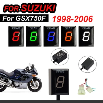 Για Suzuki GSX750F GSX 750F GSX 750 F 1998-2005 2006 Εξαρτήματα Μοτοσικλετών των ΟΔΗΓΉΣΕΩΝ 1-6 Εργαλείων Δείκτης Ταχύτητας Όργανο Μετρητών
