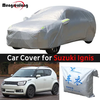Για Suzuki Ignis Subaru Justy Αυτοκινήτων Κάλυψη Υπαίθρια Ήλιο, Βροχή, Χιόνι, Πάγο, Προστασία Γρατσουνιών Αντι-UV Απόδειξη Σκόνης Αυτόματη Κάλυψη