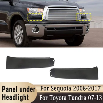 Για Tundra της Toyota 2007-2013 για Sequoia 2008-2017 Μπροστινό Προφυλακτήρα του Πίνακα Κάτω από τον Προβολέα Πιάτο Δίπλα Στομίου Πλήρωσης Περιποίησης Επιτροπές