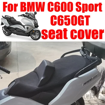 Για τη BMW C600 SPORT C650GT C650 GT C 650 GT Εξαρτήματα Μοτοσικλετών Πλέγμα Κάλυμμα του Καθίσματος Προστάτης Μόνωση Θερμότητας Μαξιλάρι του Καθίσματος Κάλυψη