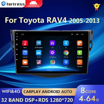 Για τη Toyota RAV4 RAV 4 XA30 2005 - 2013 Ραδιόφωνο Αυτοκινήτου Ναυσιπλοΐας Πολυμέσων 2 din Android 2 din Autoradio CarPlay Στερεοφωνικό