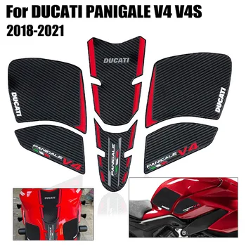 Για την Ducati Panigale V4S streetfighter v4s 2018-2021 Δεξαμενών Καυσίμων Μοτοσικλετών Pad Προστατευτικό αυτοκόλλητο Γόνατο Decal Πιασιμάτων Εξάρτηση Διακόσμηση