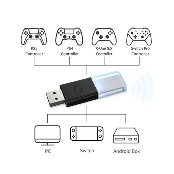 Δέκτης USB για το Διακόπτη Xbox One S/X Κονσόλα συμβατή με Bluetooth 5.0 Ασύρματο Χειριστήριο Gamepad Dongle Προσαρμοστών Gaming