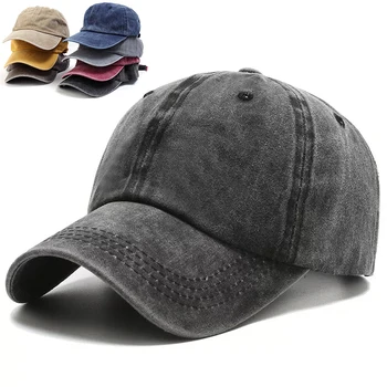 Εκλεκτής Ποιότητας Πλυμένο Βαμβάκι Καπέλο Του Μπέιζμπολ Για Άνδρες Και Για Γυναίκες Casual Καπέλα Ήλιων Για Γυναίκες Άνδρες Άνοιξη Καλοκαίρι Καουμπόη Καλύμματα Snapback Kpop GorraS Καπέλο Γείσων