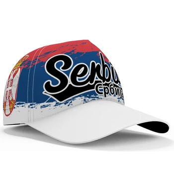 Η σερβία Καπέλα του Μπέιζμπολ Δωρεάν 3d Custom Made Όνομα Αριθμός Λογότυπο της Ομάδας Srbija Καπέλο Srb Χώρα Ταξιδιού Srpski Έθνος Serbien Σημαία Καλύμματα κεφαλής