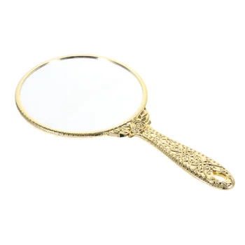 Καθρέφτης Λαβή Μετάλλων Πορτοφόλια Πορτοφόλια Καθρέφτη, Μίνι Καθρέφτη Χέρι Κάνει Κομμωτικής Καθρεφτών Abs Φορητό Καθρέφτη Vintage Γυναίκα