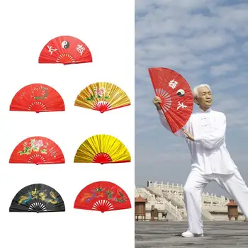 Κινεζική Kung Fu Ανεμιστήρα Τάι Τσι, Πολεμικές Τέχνες Dragon Phoenix Μπαμπού Φορητό Διπλώνοντας Θαυμαστές Της Τέχνης Του Χορού Δώρο Τάι Τσι, Γιόγκα Kung Fu Ανεμιστήρα