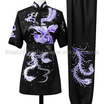 Κινεζική Wushu στολή Kungfu ρούχα Πολεμικές τέχνες κοστούμι taolu ένδυμα Εκτέλεση κοστούμι άνδρες γυναίκες ενήλικες παιδιά αγόρι κορίτσι Unisex