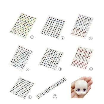 Κούκλα Μάτι Νερό Αυτοκόλλητη ετικέττα για το OB11,Obitsu11,ΓΓΣ Κούκλες και 1/12 BJD Κούκλες Αξεσουάρ Παιχνιδιών Εγγράφου