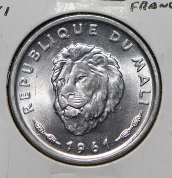 Μάλι 25 Φράγκα Νόμισμα 1961 Νέα UNC
