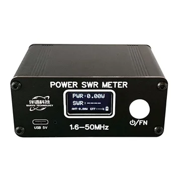 Μίνι Δύναμη SWR Meter HF Ψηφιακή Επίδειξη Σύντομο Κύμα στάσιμο Κύμα Μετρητής 0.5 W-150W Υψηλής Συχνότητας SWR Meter Ηλεκτρικά Όργανα
