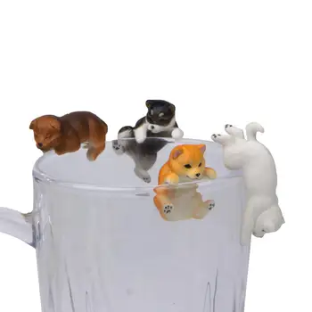Μίνι σκυλί Ζωική Μορφή Κούκλα Κρέμεται Κούπα Κύπελλο Πλαίσιο Κρεμαστό Στολίδι desktop εγχώρια διακόσμηση