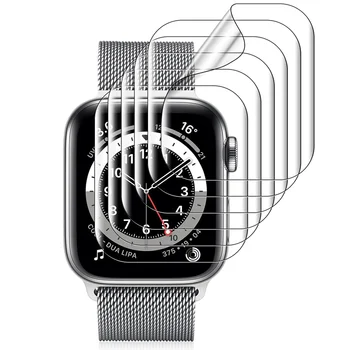 Μαλακό hydrogel προστατευτική ταινία οθόνης για το apple watch 44 mm 40mm 49mm 45mm 41mm 38mm 42mm μη γυαλιού Για το iwatch Εξαιρετικά 8 7 SE 6 5