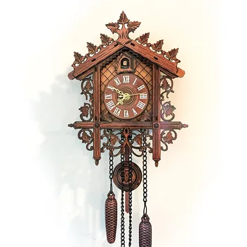 Μεγάλες Ρολόι τοίχου Vintage 3d Ρολόι Τοίχου Ξύλινο Τοίχο Ρολόγια Σπίτι Διακόσμηση Shabby Chic Σιωπηλή Horloge Τοιχογραφία Αγροικία, Διακόσμηση SC535