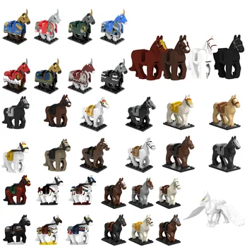 Μεσαιωνική Στρατιωτική Άλογο Του Πολέμου Δομικά Στοιχεία Στρατιώτες Ιππότες Τρία Βασίλεια Αναρτήσεις Των Ζώων Άλογα Εκπαιδευτικά Παιχνίδια C254