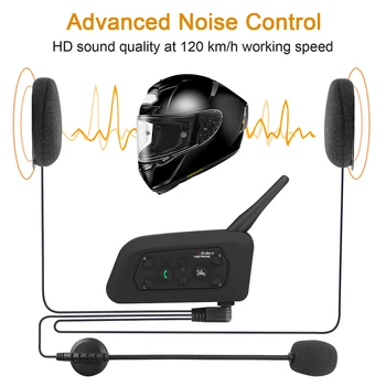 Μοτοσικλέτα Κράνος Ενδοσυνεννοήσεων Στερεοφωνικά Ακουστικά της Συσκευής Bluetooth-συμβατό σύστημα Ομιλητών Ακουστικών Αντικατάστασης Clip για το V4 V6 πολλών Χρήσεων