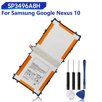 Μπαταρία αντικατάστασης Για SAMSUNG Google Nexus 10 GT-P8110 HA32ARB Επανακαταλογηστέο Μπαταριών Ταμπλετών SP3496A8H SP3496A8H(1S2P)