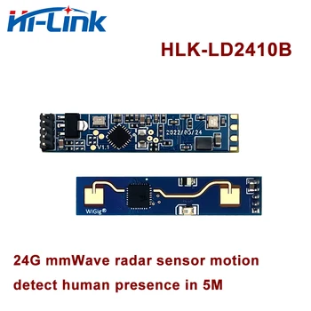 Νέα HLK-LD2410B-P 24G mmWave FMCW Ανθρώπινη Παρουσία Ραντάρ Αισθητήρας Κινήσεων Ενότητα