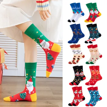 Νέα Κινούμενα Σχέδια Χριστουγεννιάτικο Δώρο Κάλτσες Δρόμο Εξέλιξη Του Αθλητισμού Ζευγάρια Κάλτσες Βαμβακιού
