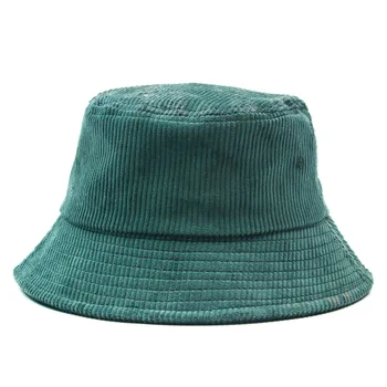 Νέα Φθινόπωρο Χειμώνας Ρετρό Κοτλέ Καπέλο Κάδων Σχεδιαστής Μόδας Streetwear Ψαράς Καπέλα Καλυμμάτων Παραλία Καπ Για Άνδρες Και Για Γυναίκες Υπαίθριο Καπέλο Παναμά