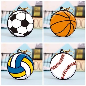 Νέο Πρακτικό Πορτοφόλι Νομισμάτων Δημιουργική Παιδιών Κινούμενων σχεδίων Δώρων Κιβωτίων Αποθήκευσης Ποδόσφαιρο Μπάσκετ Μορφή Παιχνιδιών Πορτοφόλι