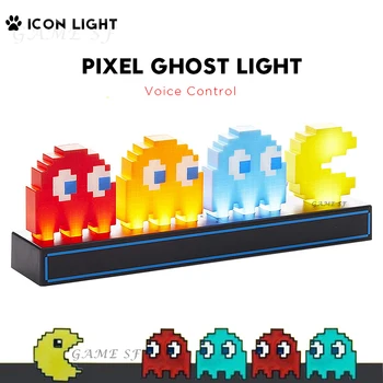 Νέο Φωνητικό Έλεγχο Εικονίδιο του Παιχνιδιού Φως Διακοσμητικός Λαμπτήρας για το Play Station Παίκτης Εμπορικό Ζωηρόχρωμο Φωτισμό Παιχνίδι Οδηγήσεων για PS4/PS5