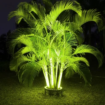 Οδήγησε το Δέντρο Αγκαλιά Φω'τα Νύχτας Προβολής Υπαίθριος Λαμπτήρας Τοπίων των RGB IP65 Αδιάβροχος Για την Εγχώρια Διακόσμηση Πάρκων Κήπων Ναυπηγείων Επίκεντρα