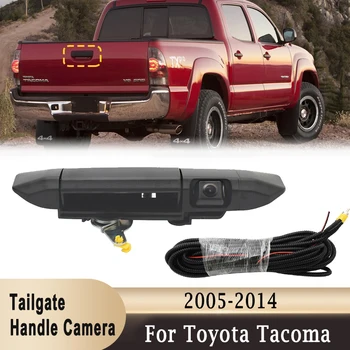 Οπισθοσκόπος Κάμερα Αυτοκινήτων, Εφεδρική Πίσω χειρολαβή Κάμερα για τη Toyota Tacoma 2005-2014 Pickup Καρότσα Πίσω Πόρτα Λαβή Κάμερα χώρων Στάθμευσης