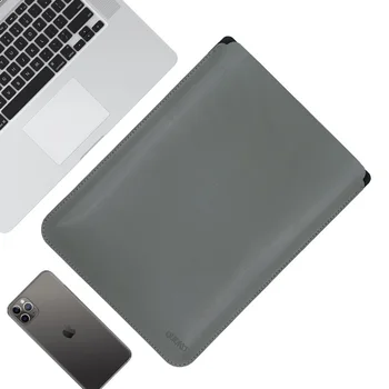 Περίπτωση Μανικιών lap-top για το MacBook Pro 13 A2338 M1 A2337 A2159 A2289 PU Δέρμα μεταφοράς Laptop Μανίκι για το MacBook Pro 16 Περίπτωση A2141
