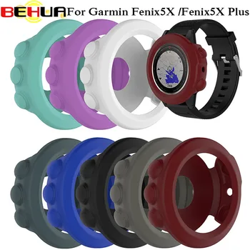 Περίπτωση σιλικόνης για το Garmin Fenix 5X Συν το ΠΣΤ Smartwatch Έξοχη Μαλακή Περίπτωση Κάλυψης Προστάτη για το Garmin Fenix 5 x Έξυπνο Αθλητικό Ρολόι